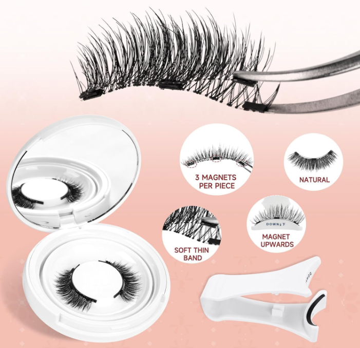 Soft Magnetic Eyelashes