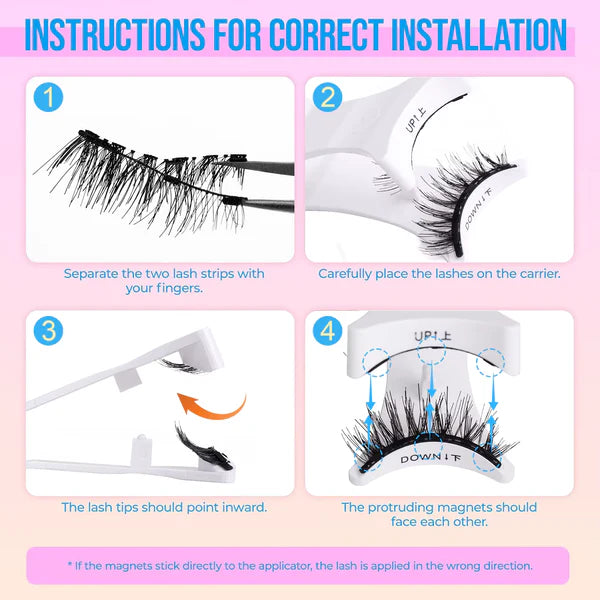 Soft Magnetic Eyelashes